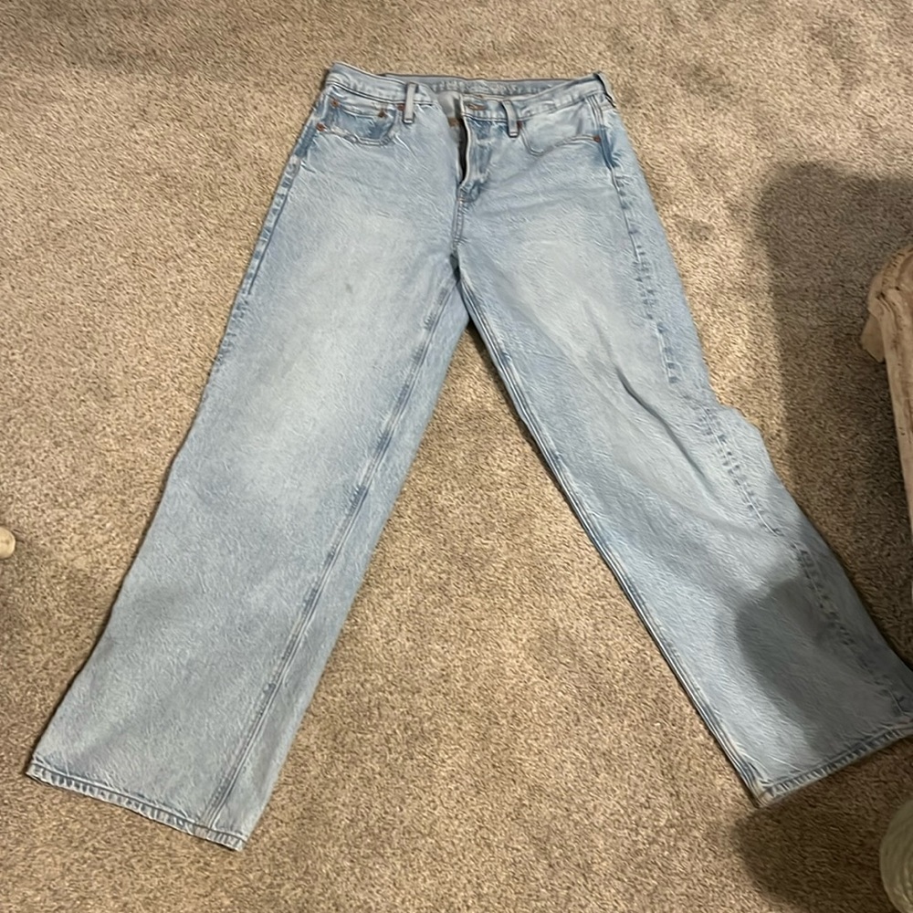 90s wide leg skater jeans from American eagle